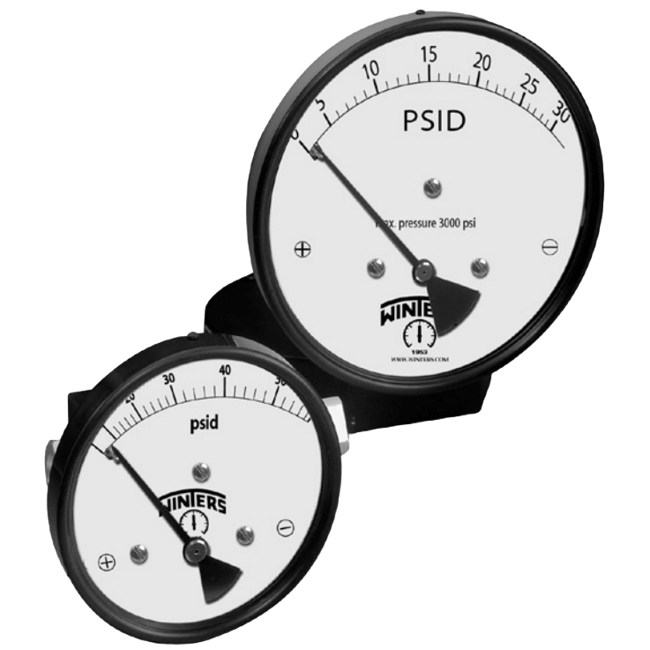 Winters Instruments Small Convoluted Diaphragm Gauge, PSD